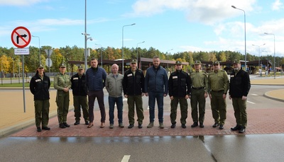 wizyta łotewskiej delegacji 