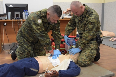 Przygotowania funkcjonariuszy SG do wykonywania zadań w Republice Macedonii Północnej 