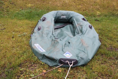 Ponton wykorzystany do przekroczenia granicy 