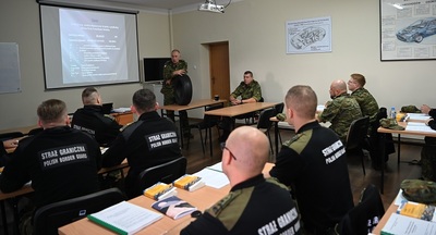 Uczestnicy kursu doskonalącego 