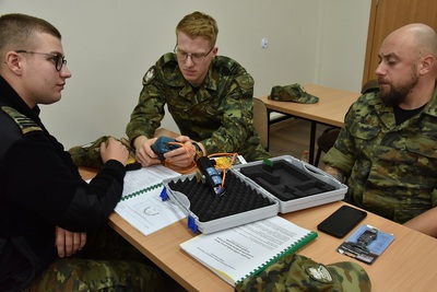 Uczestnicy kursu doskonalącego 