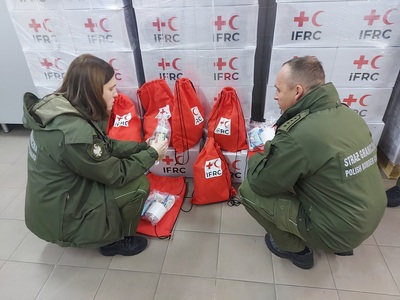 otrzymane artykuły od PCK 