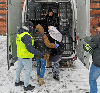 Zatrzymanie podejrzanych 