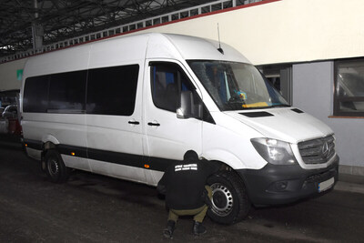 Ujawniony pojazd marki Mercedes 