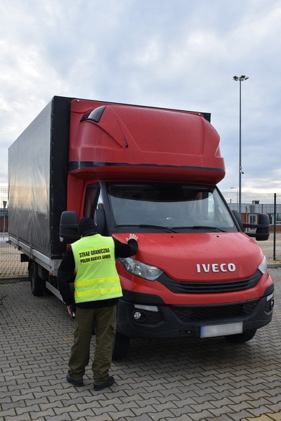 Ujawniony pojazd marki IVECO 