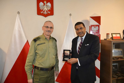 Spotkanie Komendanta Głównego SG z Wiceszefem Krajowej Administracji Bezpieczeństwa Nuklearnego USA 