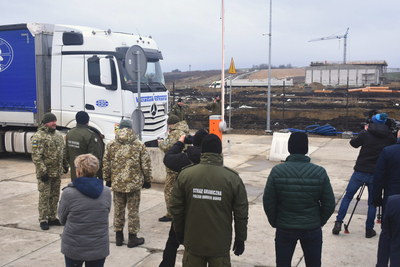 Konferencja prasowa na przejściu w Malhowicach 