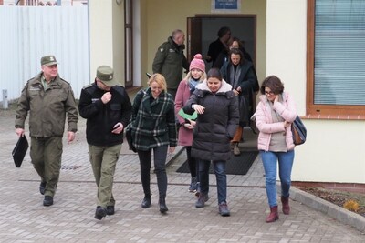 Przedstawiciele UNICEF z wizytą w kętrzyńskim ośrodku dla cudzoziemców 