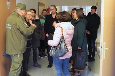 Przedstawiciele UNICEF z wizytą w kętrzyńskim ośrodku dla cudzoziemców 