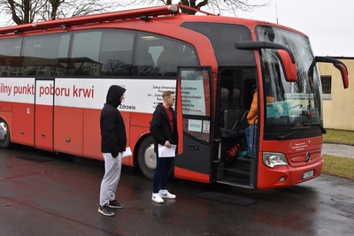 Akcja honorowego oddawania krwi w Nadodrzańskim Oddziale SG 