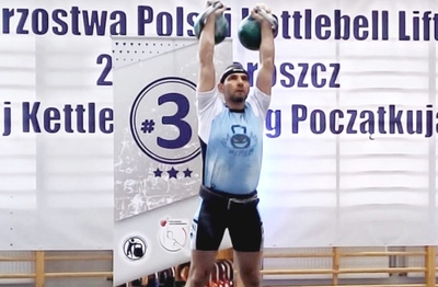 Chor. szt. SG Paweł Różański zdobywa złoty medal Mistrzostw Polski Kettlebell Lifting 