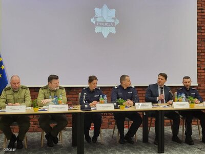 Wspólna odprawa oficerów łącznikowych Straży Granicznej i Policji oraz oficerów łącznikowych akredytowanych w Polsce 