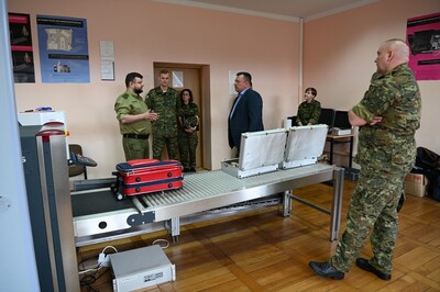 Delegacja z Ukrainy w Centrum Szkolenia SG 