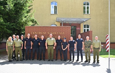 Współne szkolenie Straży Granicznej i Policji Granicznej Republiki Mołdawii. 