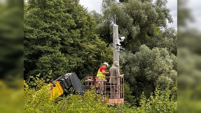 Instalacja kamer na granicy polsko-rosyjskiej 
