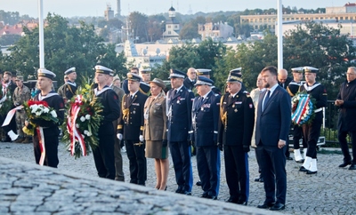 Na Westerplatte uczczono 84. rocznicę wybuchu II wojny światowej 