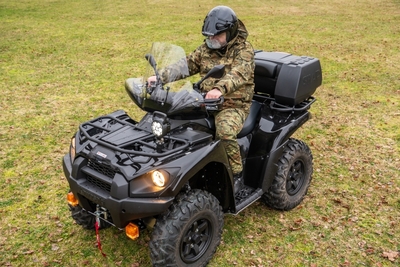 Nowe pojazdy ATV w Straży Granicznej 