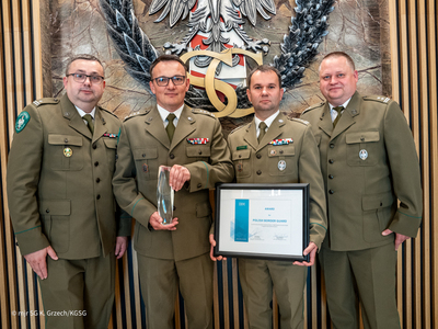 Międzynarodowa nagroda dla polskiej Straży Granicznej 