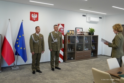 Powołanie Komendanta Warmińsko-Mazurskiego Oddziału Straży Granicznej 