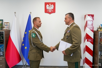 Powołanie Komendanta Warmińsko-Mazurskiego Oddziału Straży Granicznej 