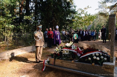 Pogrzeb żołnierza KOP. 