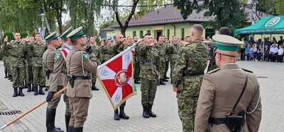 Ślubowanie w Nadbużańskim Oddziale SG. 