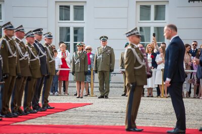 Gen. bryg. SG Dariusz Lutyński i gen. bryg. Monika Musielak. fot. Piotr Niemiec/NwOSG Gen. bryg. SG Dariusz Lutyński i gen. bryg. Monika Musielak. fot. Piotr Niemiec/NwOSG