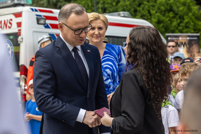 Bezpieczne wakacje z Parą Prezydencką 