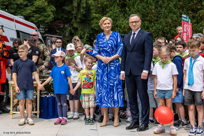 Bezpieczne wakacje z Parą Prezydencką 