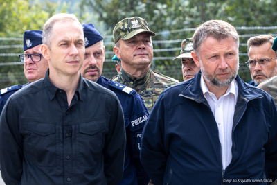 Szef polskiego rządu i Przewodnicząca Komisji Europejskiej z wizytą na granicy 