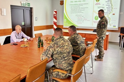 Wizyta wiceministra MSZ w Krynkach 
