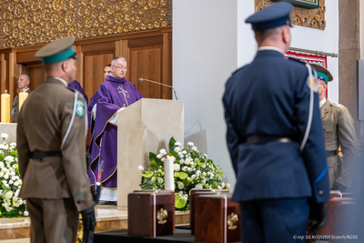 Ceremonia pogrzebowa szczątków Ofiar Zbrodni Katyńskiej 