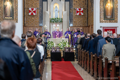 Ceremonia pogrzebowa szczątków Ofiar Zbrodni Katyńskiej 