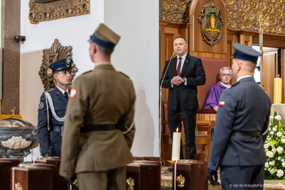 Ceremonia pogrzebowa szczątków Ofiar Zbrodni Katyńskiej 