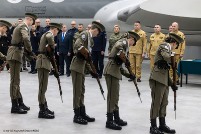 II Ogólnopolski Przegląd Musztry Klas Mundurowych 