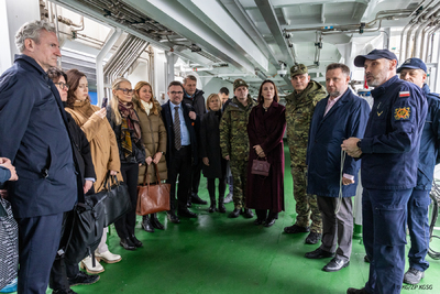 Spotkanie z ministrami spraw wewnętrznych krajów basenu Morza Bałtyckiego