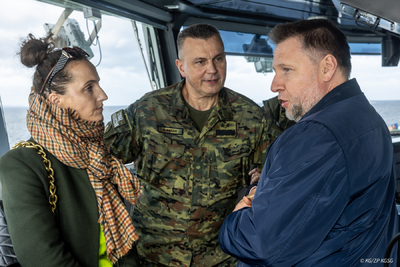 Spotkanie z ministrami spraw wewnętrznych krajów basenu Morza Bałtyckiego