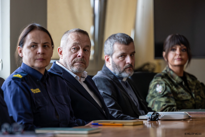 Wizyta Komendanta Głównego SG w Morskim Oddziale SG