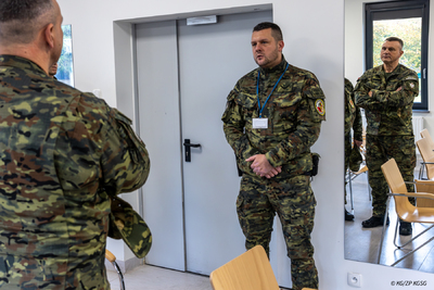 Wizyta Komendanta Głównego SG w Morskim Oddziale SG