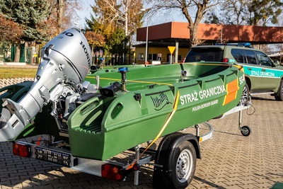 Nowe łodzie patrolowe Straży Granicznej trafią do służby na Bugu Nowe łodzie patrolowe Straży Granicznej trafią do służby na Bugu