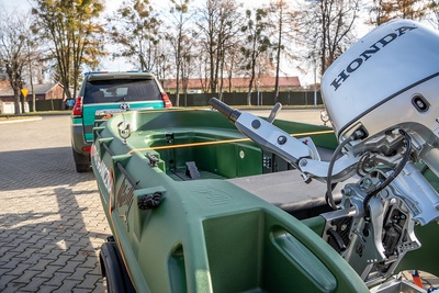 Nowe łodzie patrolowe Straży Granicznej trafią do służby na Bugu Nowe łodzie patrolowe Straży Granicznej trafią do służby na Bugu