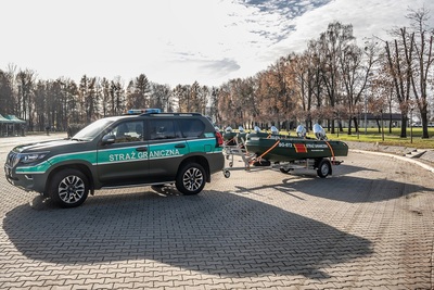 Nowe łodzie patrolowe Straży Granicznej trafią do służby na Bugu Nowe łodzie patrolowe Straży Granicznej trafią do służby na Bugu