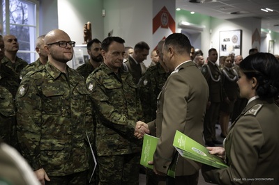 Ślubowanie funkcjonariuszy służby kontraktowej Ślubowanie funkcjonariuszy służby kontraktowej