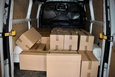 Zabezpieczone nielegalne papierosy Zabezpieczone nielegalne papierosy