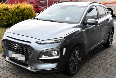 Zatrzymany hyundai Zatrzymany hyundai