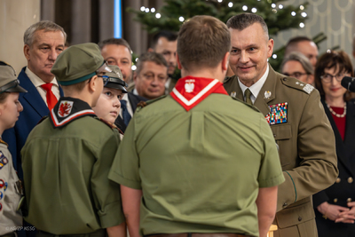 Spotkanie wigilijne w Komendzie Głównej Straży Granicznej 