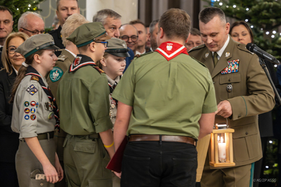 Spotkanie wigilijne w Komendzie Głównej Straży Granicznej 