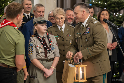 Spotkanie wigilijne w Komendzie Głównej Straży Granicznej 