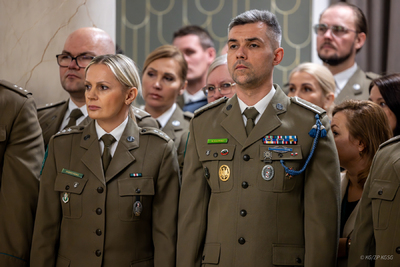 Spotkanie wigilijne w Komendzie Głównej Straży Granicznej 