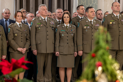 Spotkanie wigilijne w Komendzie Głównej Straży Granicznej 